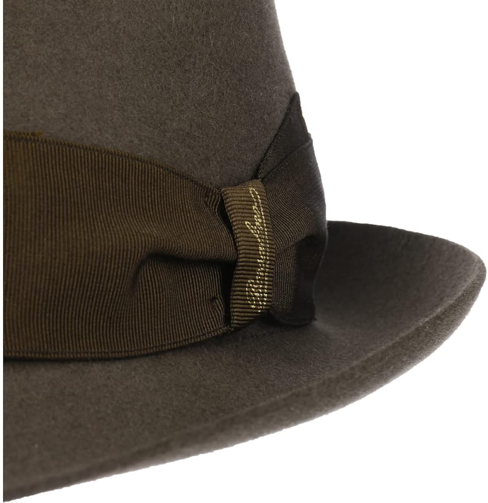 Borsalino Francesco Fur Felt Fedora at Amazon Men's Clothing store